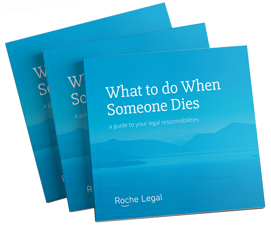 What to do when someone dies book