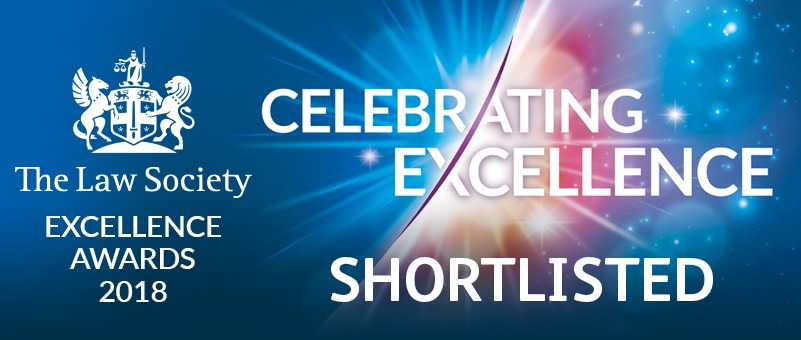 Law Society Celebrating Excellence Shortlisted