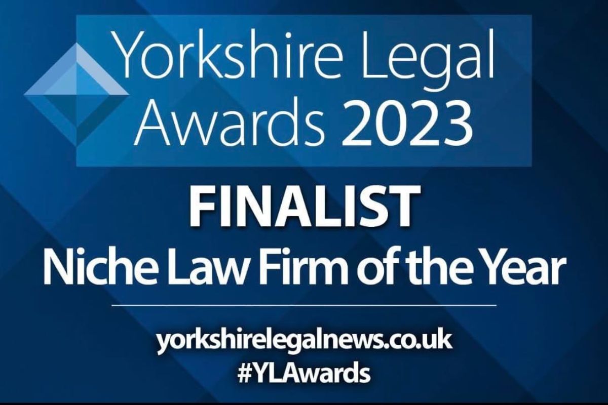 Roche Legal shortlisted at the 2023 Yorkshire Legal Awards 2